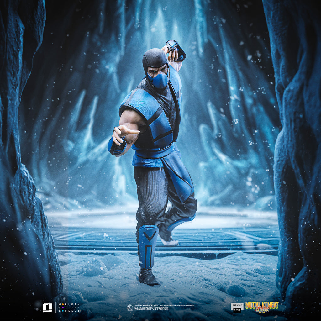 Estátua Sub-Zero (Ninja Collection) - Mortal Kombat - Art Scale 1/10 - Iron Studios