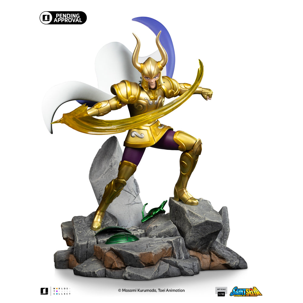 Estátua Capricorn Shura - Saint Seiya - Art Scale 1/10 - Iron Studios