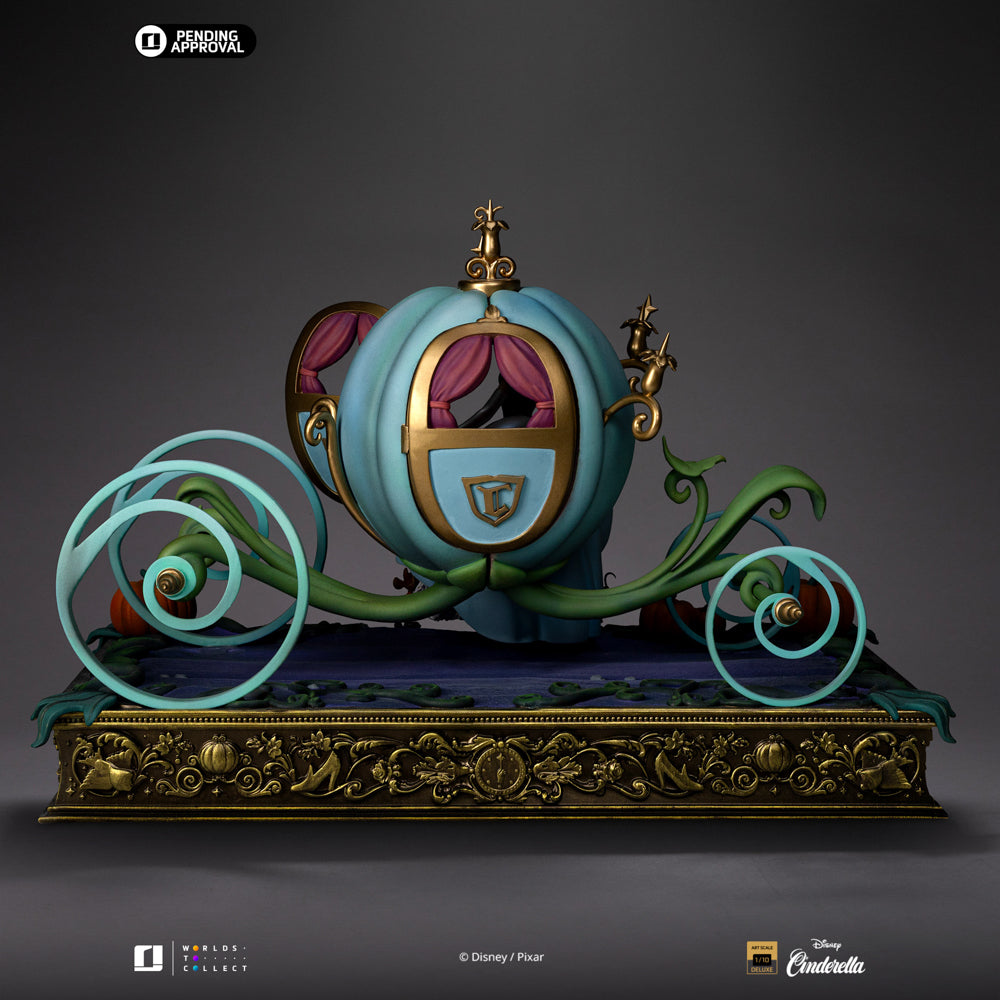 Estátua Cinderella Deluxe - Disney Classics - Art Scale 1/10 - Iron Studios