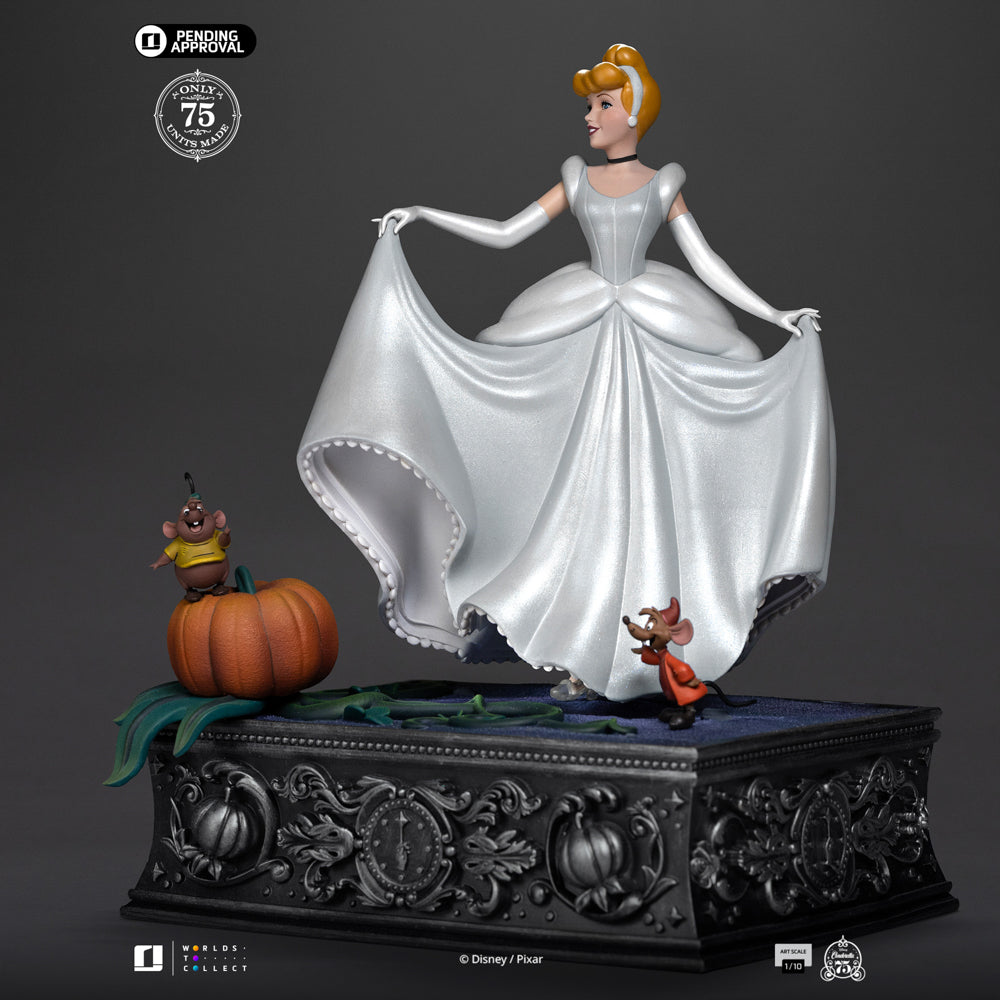 Estátua Cinderella 75th Anniversary - Disney Classics - Art Scale 1/10 - Iron Studios