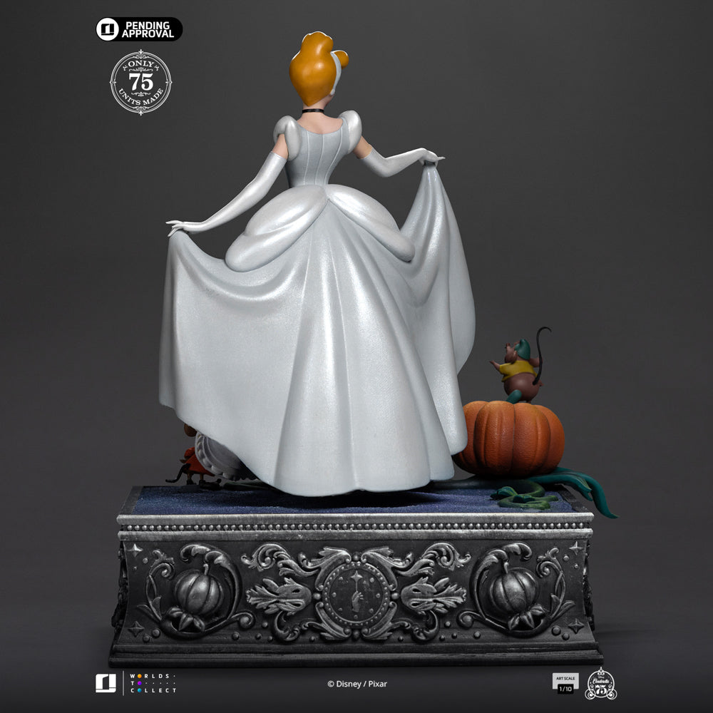 Estátua Cinderella 75th Anniversary - Disney Classics - Art Scale 1/10 - Iron Studios
