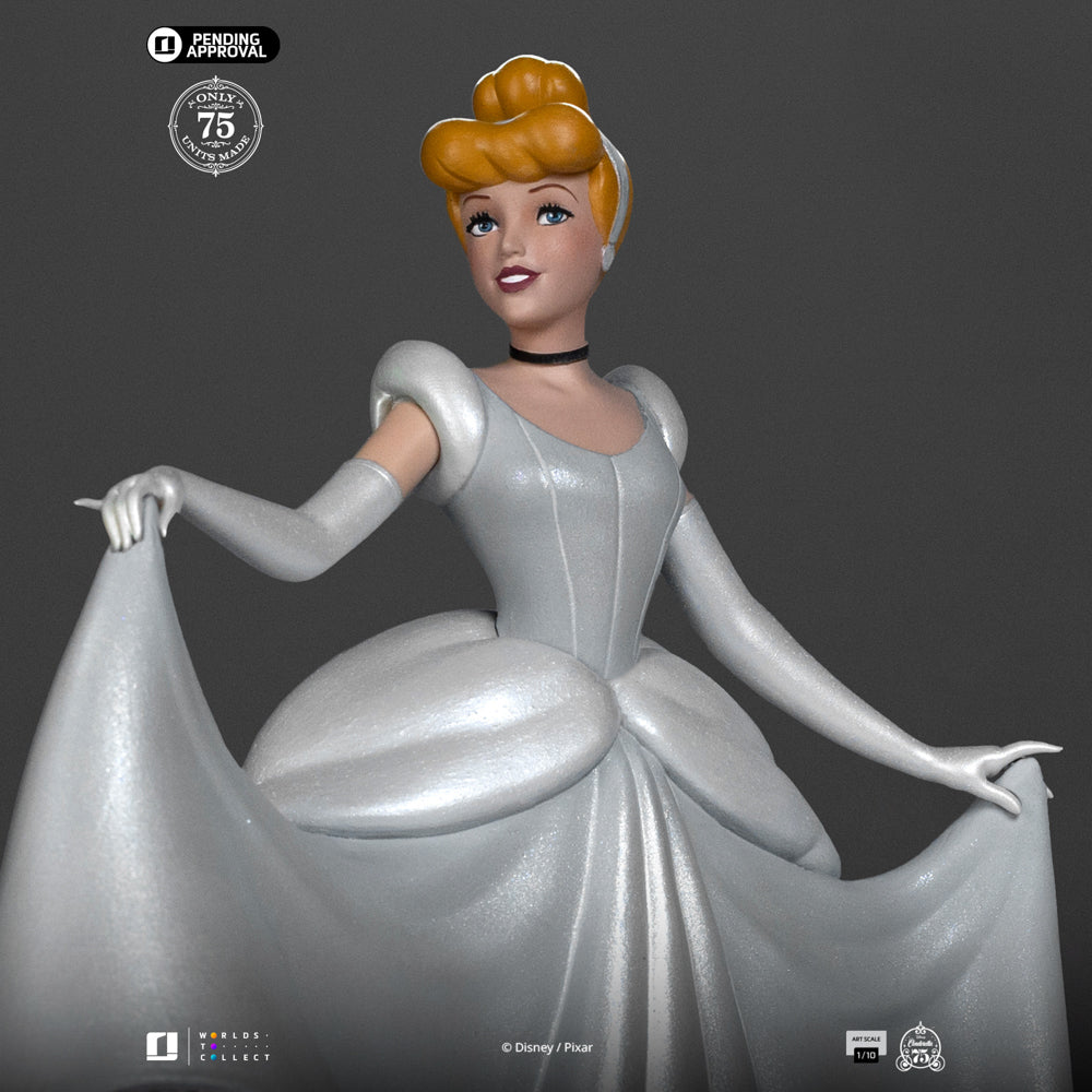 Estátua Cinderella 75th Anniversary - Disney Classics - Art Scale 1/10 - Iron Studios