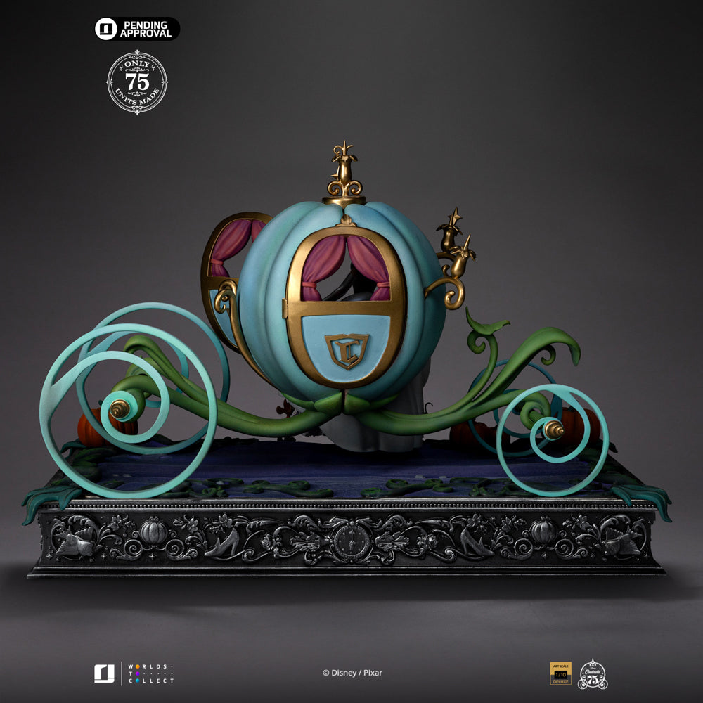 Estátua Cinderella 75th Anniversary Deluxe - Disney Classics - Deluxe Art Scale 1/10 - Iron Studios