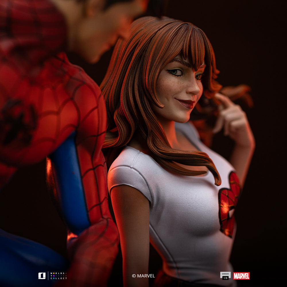 Estátua Spider-Man and Mary Jane - Marvel Comics - Diorama 1/6 - Iron Studios