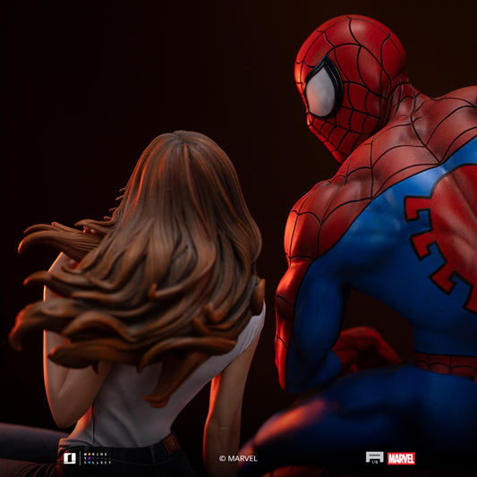 Estátua Spider-Man and Mary Jane - Marvel Comics - Diorama 1/6 - Iron Studios