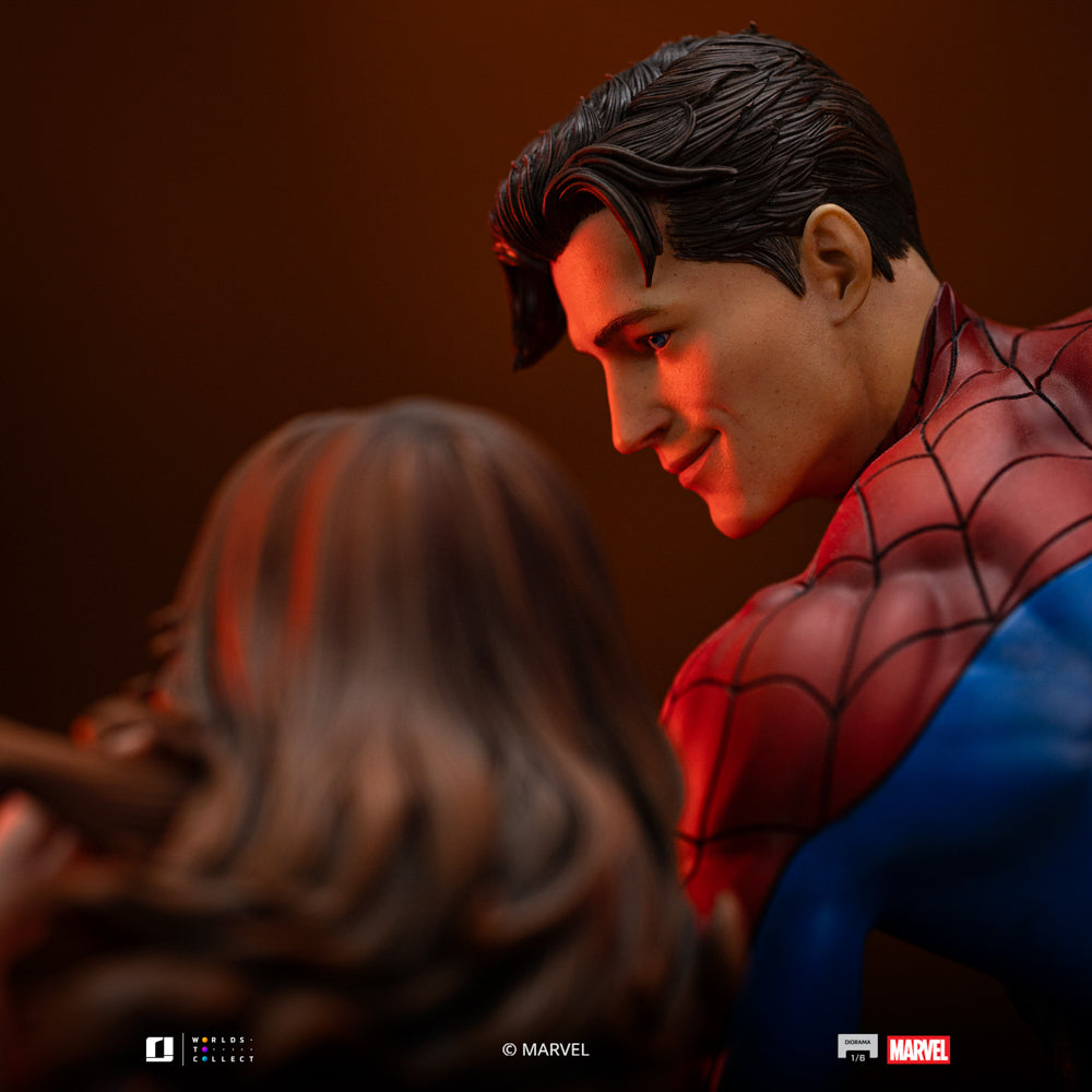 Estátua Spider-Man and Mary Jane - Marvel Comics - Diorama 1/6 - Iron Studios