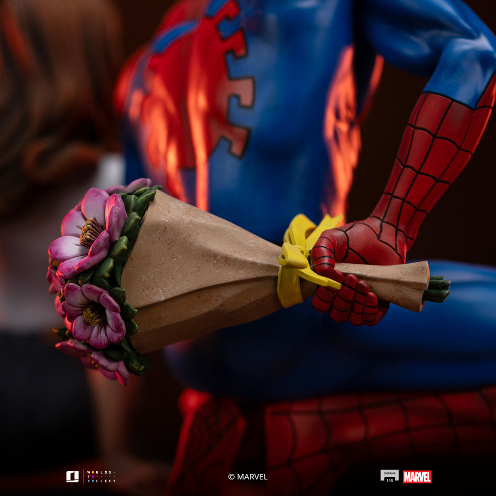 Estátua Spider-Man and Mary Jane - Marvel Comics - Diorama 1/6 - Iron Studios