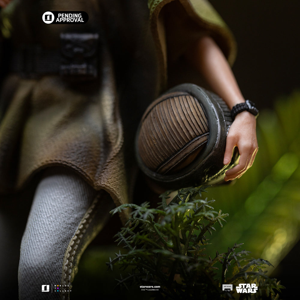 Estátua Leia and Wicket  -  Star Wars Episode VI - Art Scale 1/10 - Iron Studios