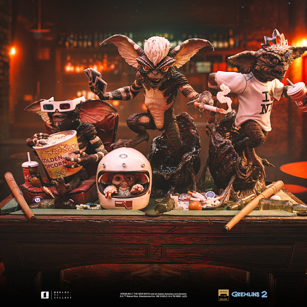 Estátua Gremlins Diorama - Gremlins  - Art Scale 1/10 - Iron Studios