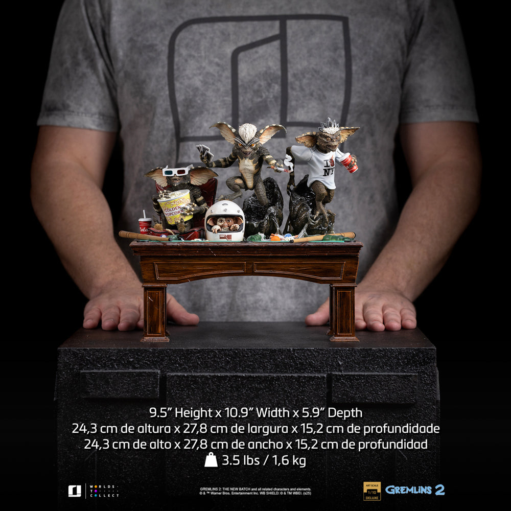 Estátua Gremlins Diorama - Gremlins  - Art Scale 1/10 - Iron Studios