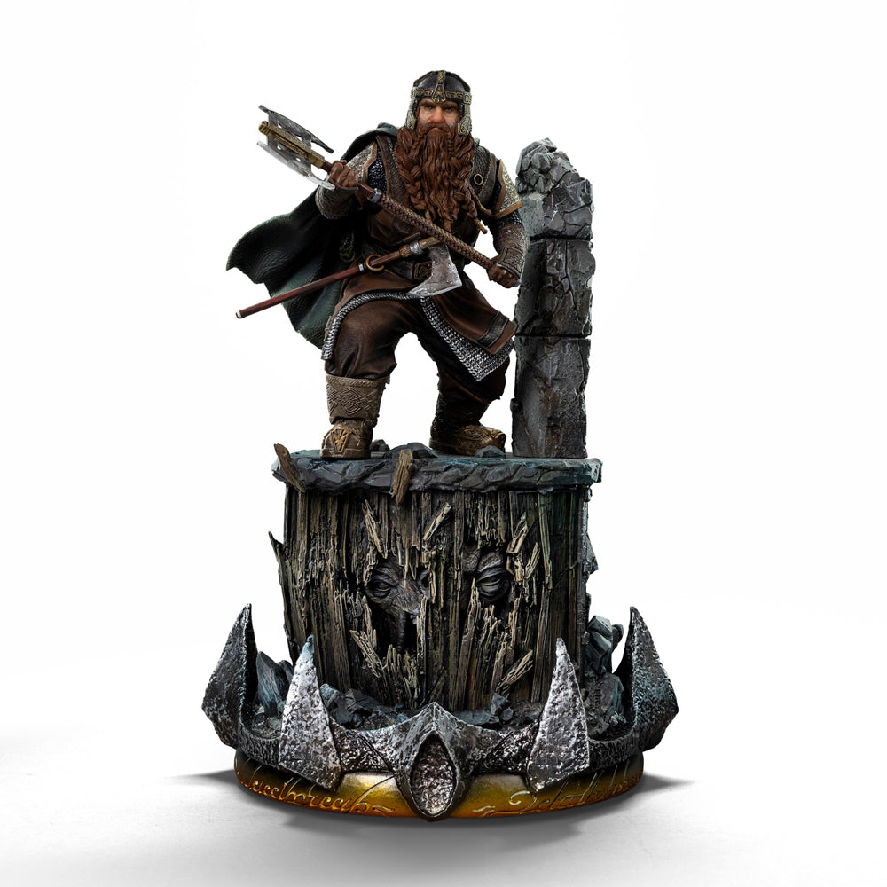Estátua Gimli Unleashed - The Lord of the Rings - Art Scale 1/10 - Iron Studios