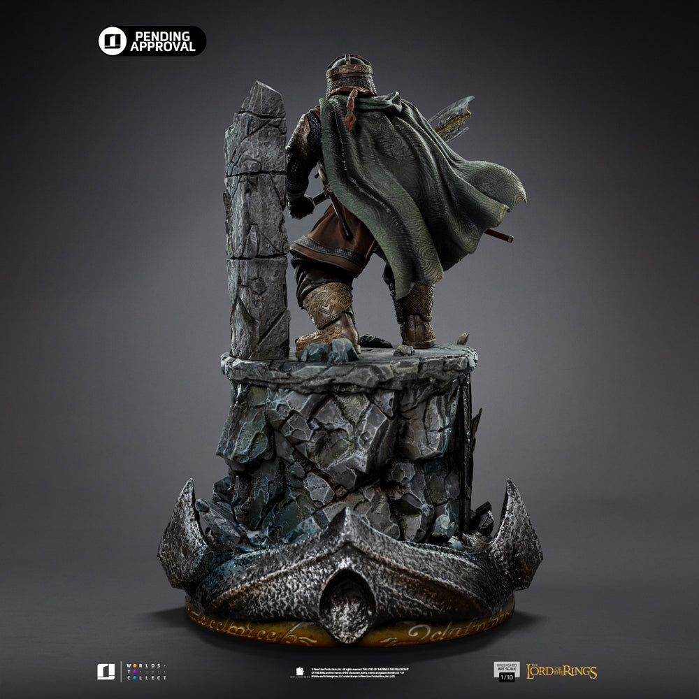 Estátua Gimli Unleashed - The Lord of the Rings - Art Scale 1/10 - Iron Studios
