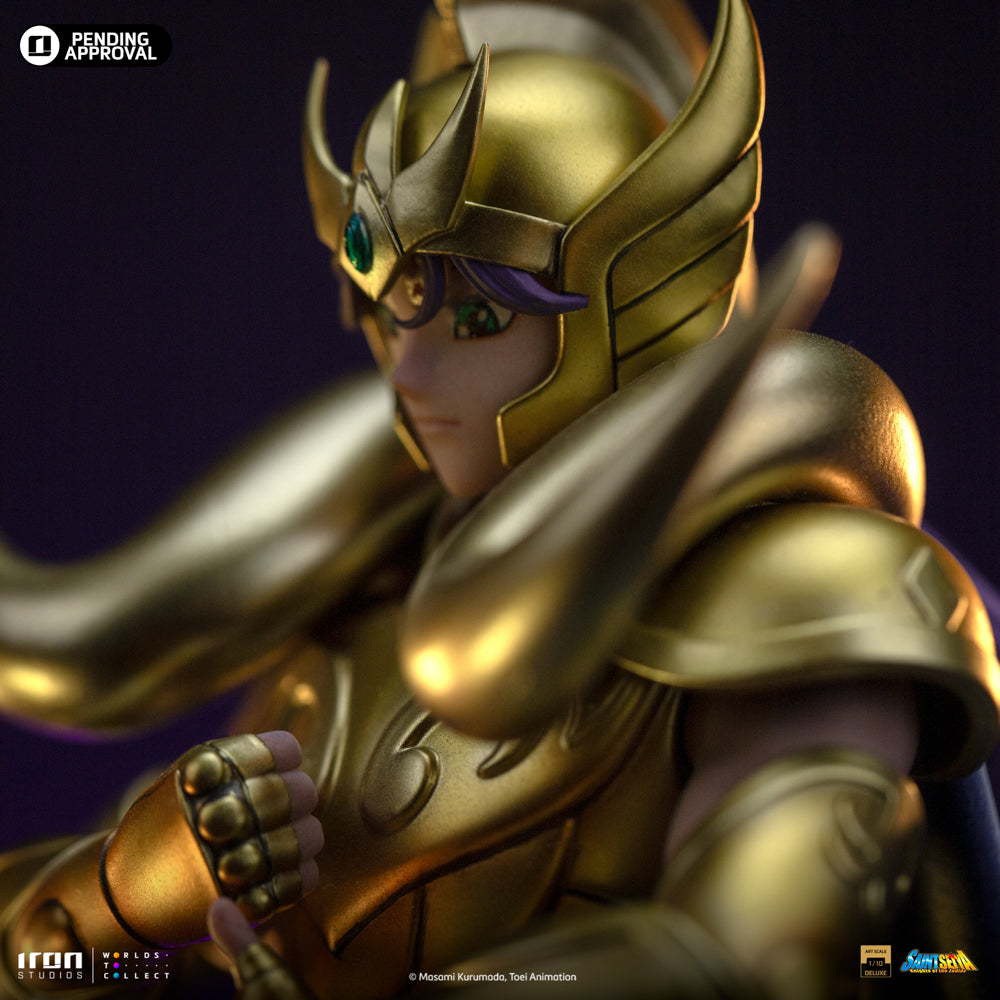 Estátua Aries Mu - Saint Seiya - Deluxe Art Scale 1/10 - Iron Studios