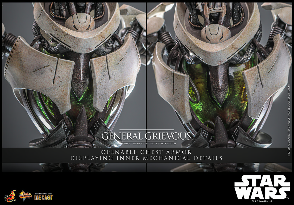 Figura General Grievous - Star Wars - 1/6 Scale - Hot Toys