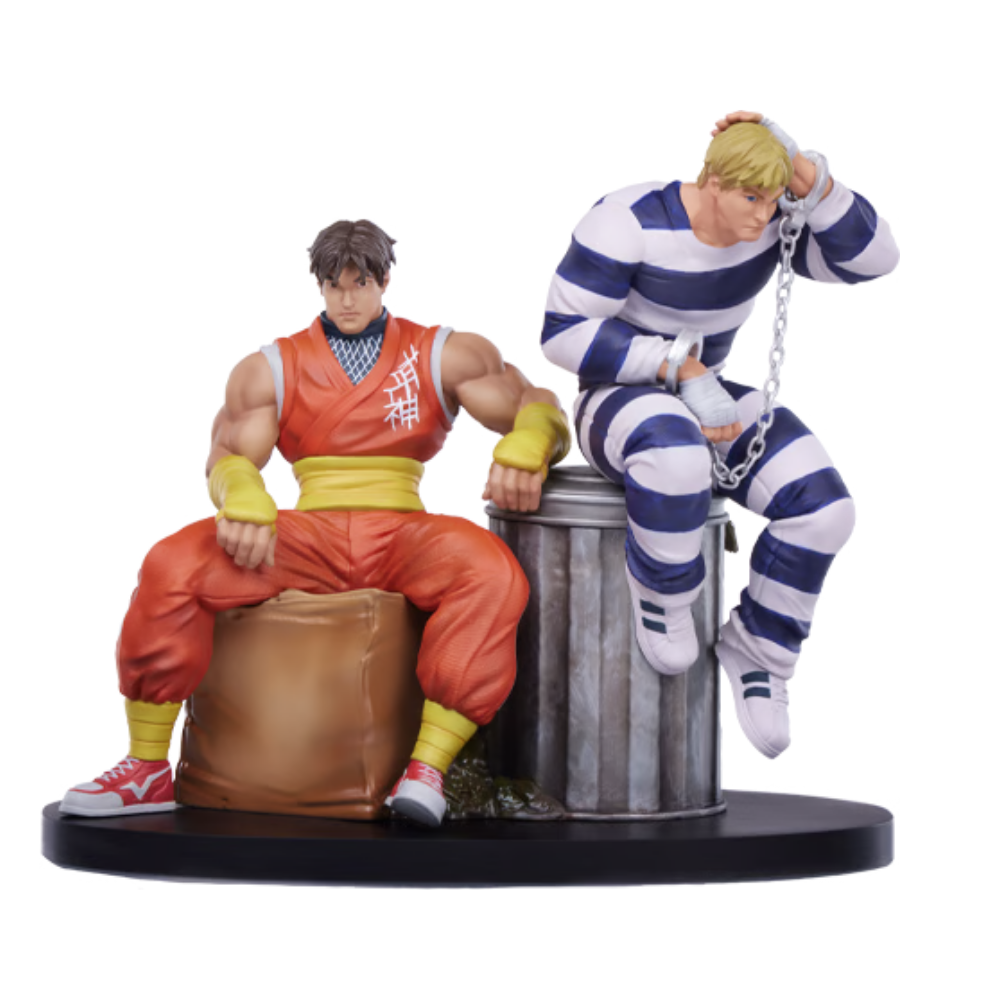 Estátua Cody & Guy - Street Fighter - Escala 1/10 Collectible Set - PCS