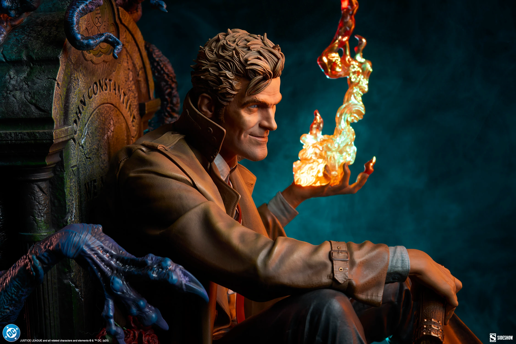 Estátua John Constatine: Just Another Exorcism Hangover - Hellblazer - Premium Format 1/4 - Sideshow