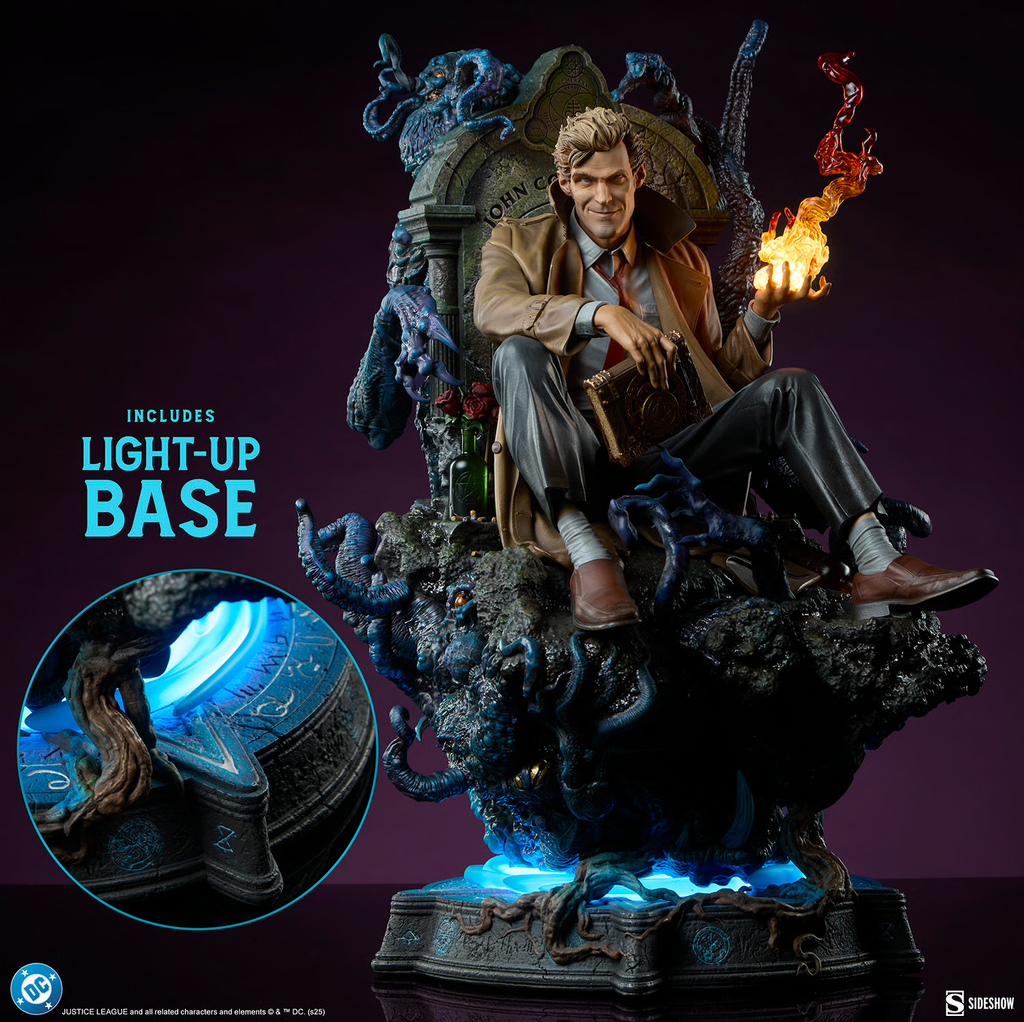Estátua John Constatine: Just Another Exorcism Hangover - Hellblazer - Premium Format 1/4 - Sideshow