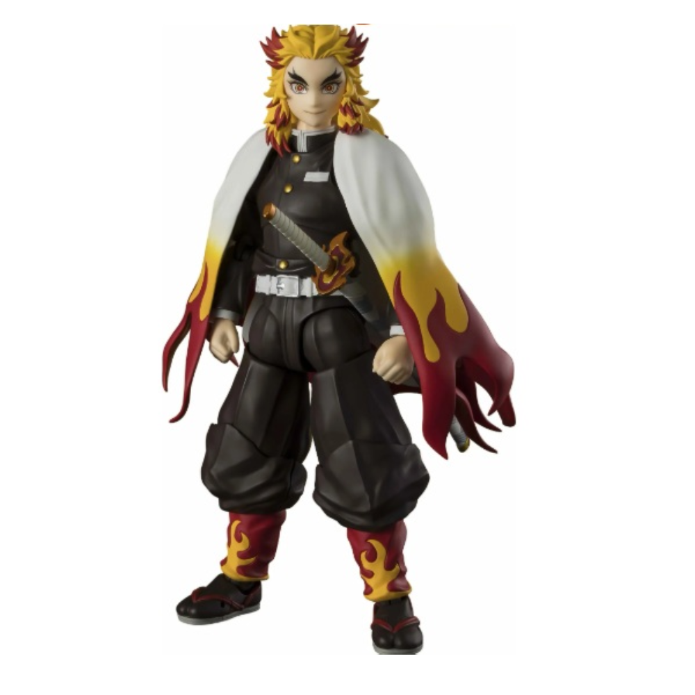 Figura Kyojuro Rengoku – Demon Slayer: Kimetsu no Yaiba – S.H.Figuarts – Bandai