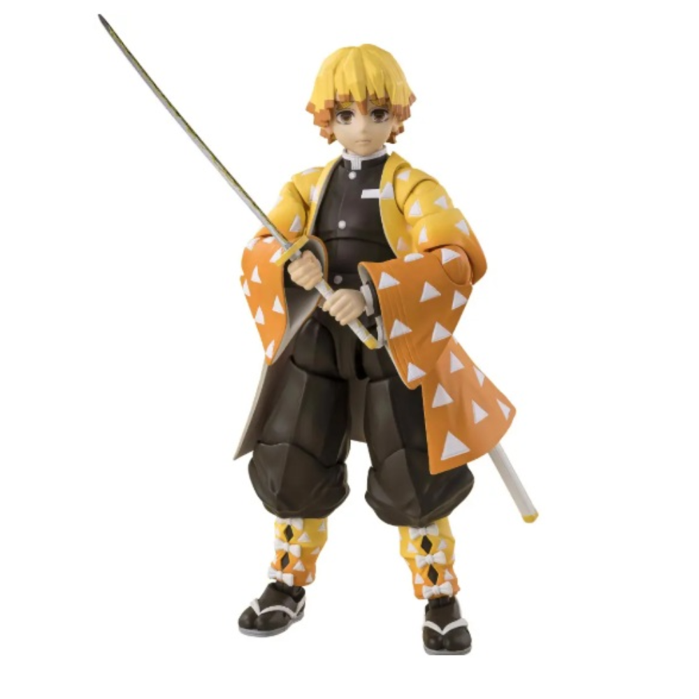 Figura Zenitsu Agatsuma – Demon Slayer: Kimetsu no Yaiba – S.H.Figuarts – Bandai