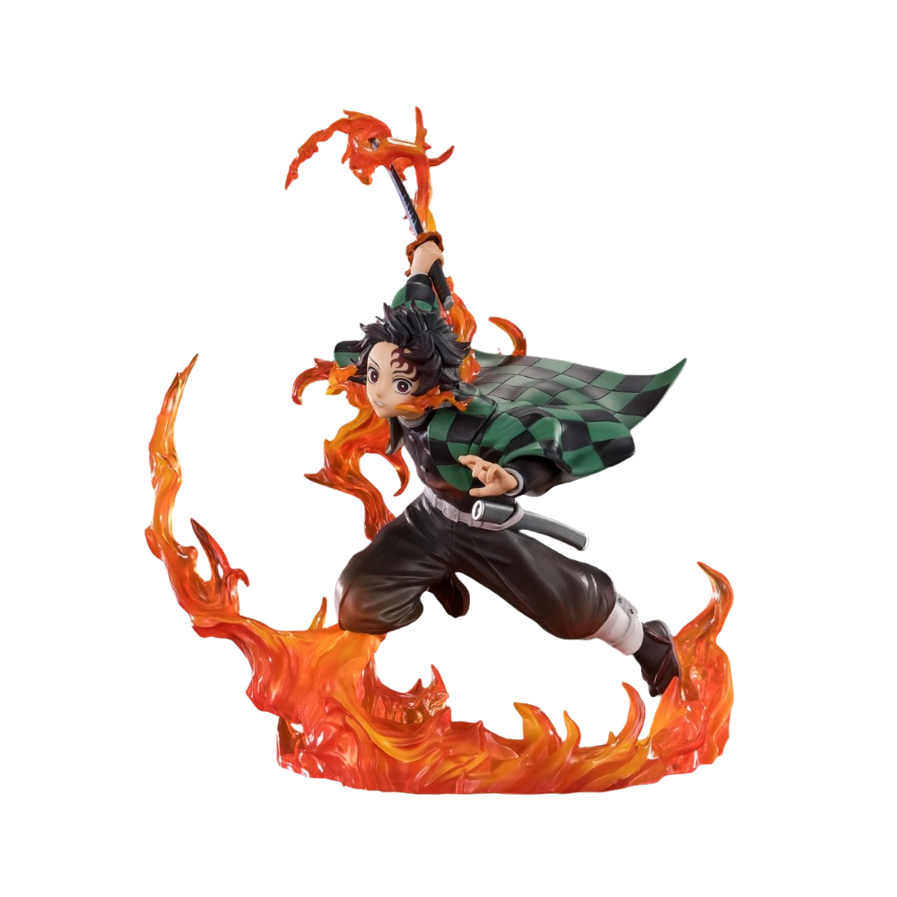 Estátua Tanjiro Kamado (Rengoku’s Sword Guard Ver.) – Demon Slayer: Kimetsu no Yaiba – FiguartsZERO – Bandai