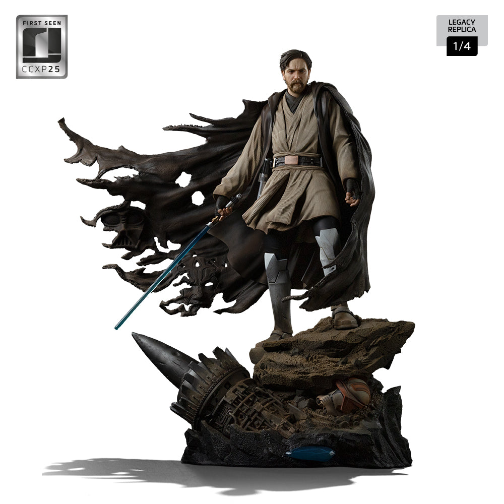 Estátua Obi-Wan (Signatures) – Star Wars – Legacy Replica 1/4 – Iron Studios