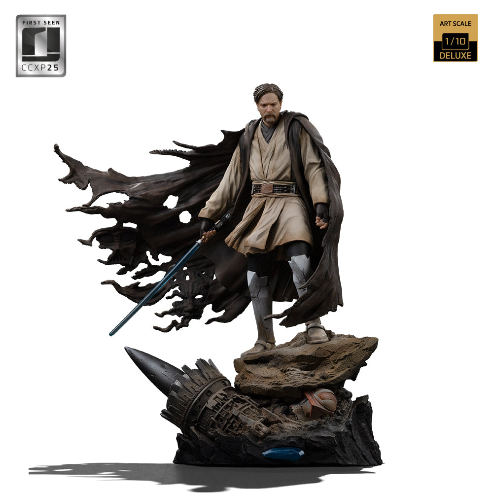 くじSTAR　WARS A賞 Statue Figure Estátua Obi-Wan (Signatures) – Star Wars – Art Scale 1/10 – Iron