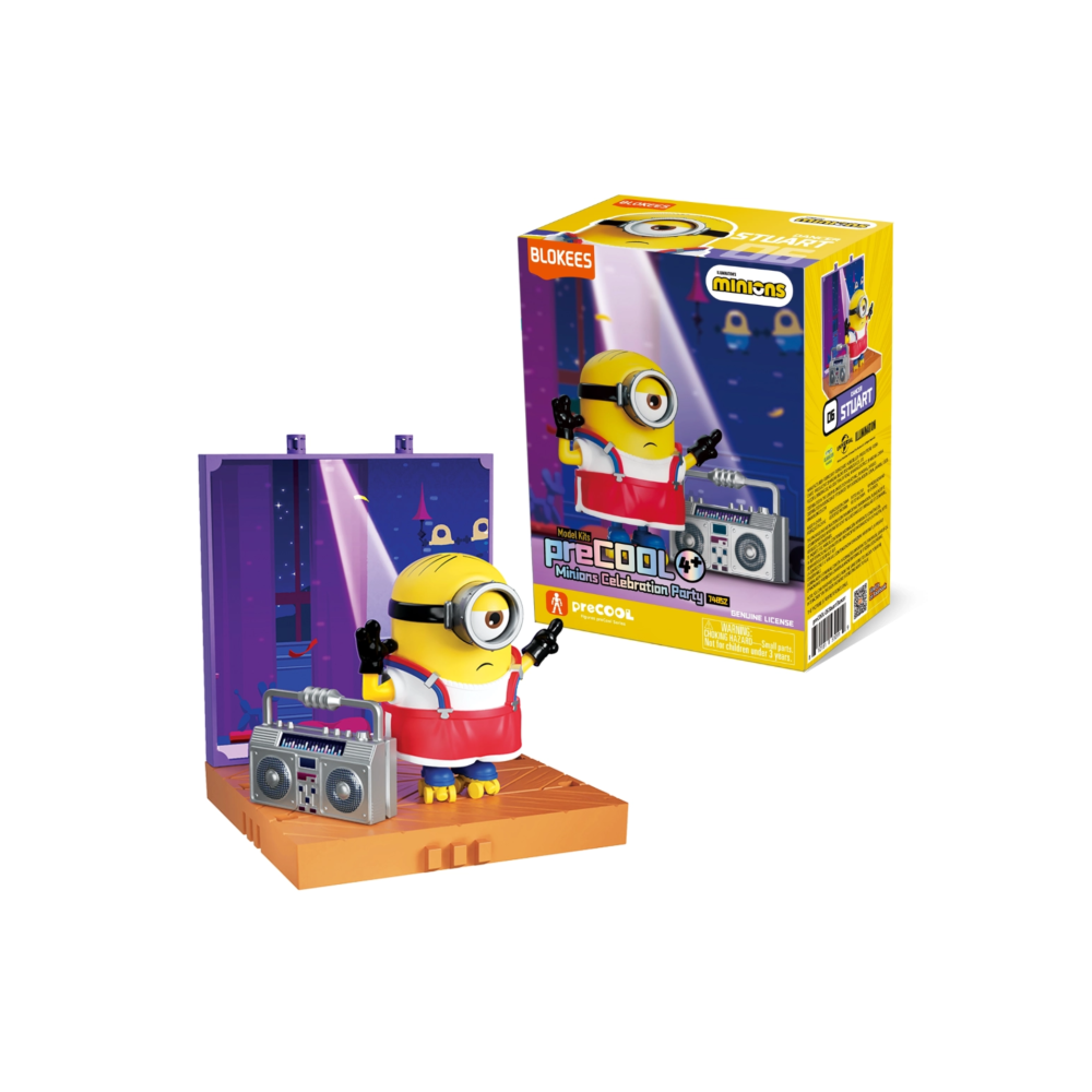 Figura Stuart Dancer – Minions – preCool 02 – Blokees