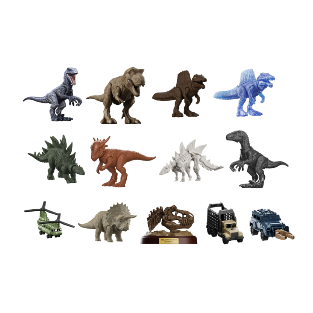 Sortido Surprise Egg 12 in 1 – Jurassic World – Surprise Egg 01 – Blokees