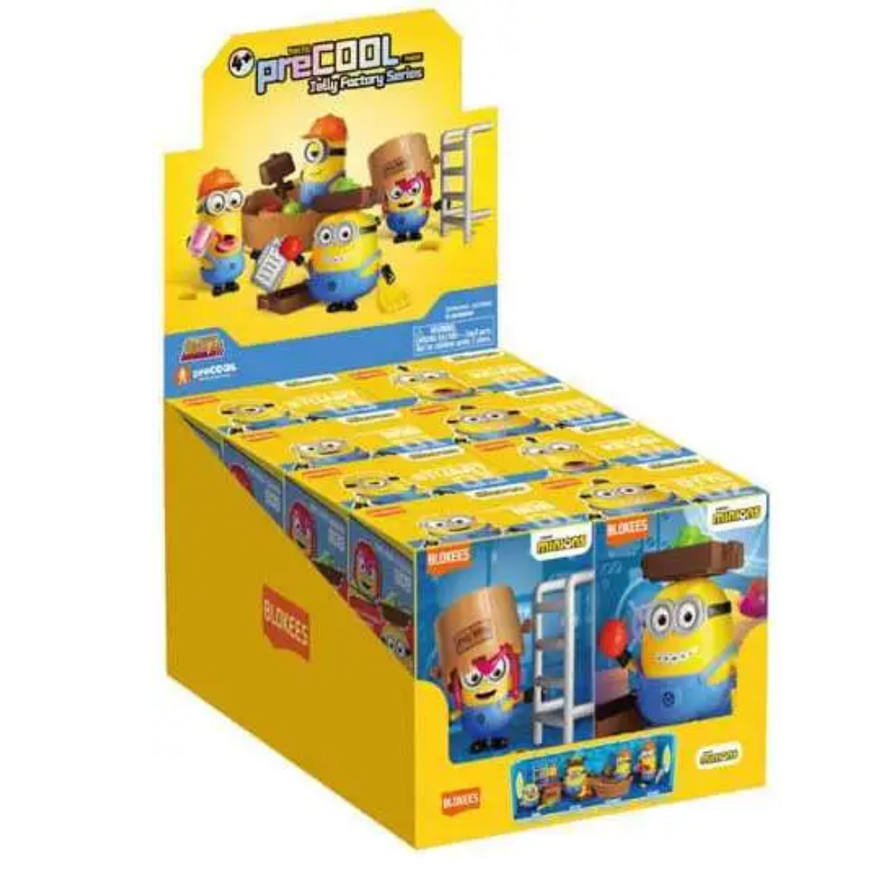BOX Sortido Jelly Factory Serier Assembly – Minions – preCool 01 – Blokees