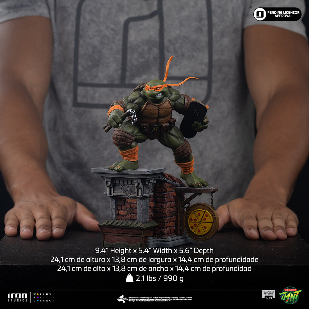 Voucher Pré-venda - Estátua Michelangelo - Teenage Mutant Ninja Turtles - Art Scale 1/10 - Iron Studios
