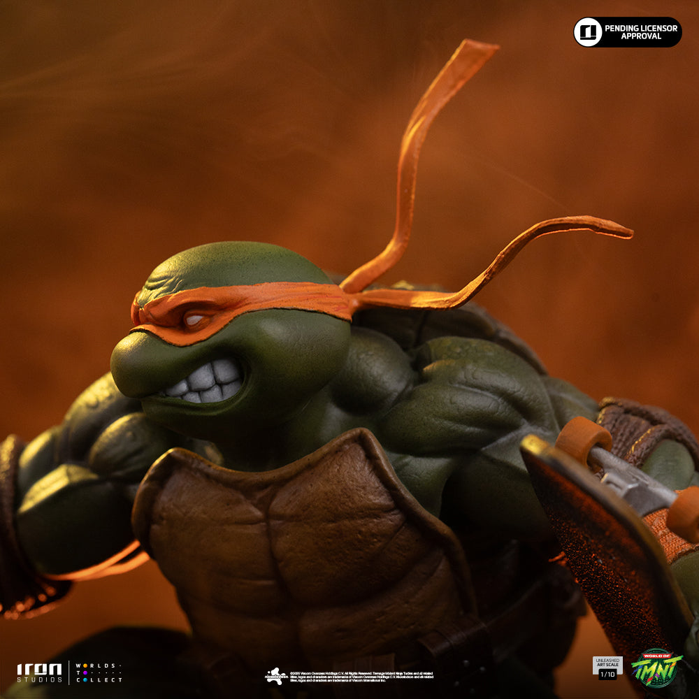 Voucher Pré-venda - Estátua Michelangelo - Teenage Mutant Ninja Turtles - Art Scale 1/10 - Iron Studios