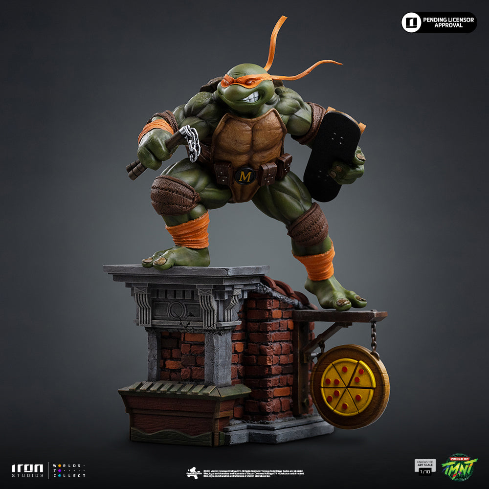 Voucher Pré-venda - Estátua Michelangelo - Teenage Mutant Ninja Turtles - Art Scale 1/10 - Iron Studios
