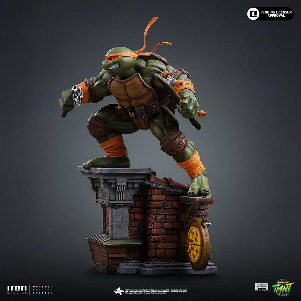 Voucher Pré-venda - Estátua Michelangelo - Teenage Mutant Ninja Turtles - Art Scale 1/10 - Iron Studios