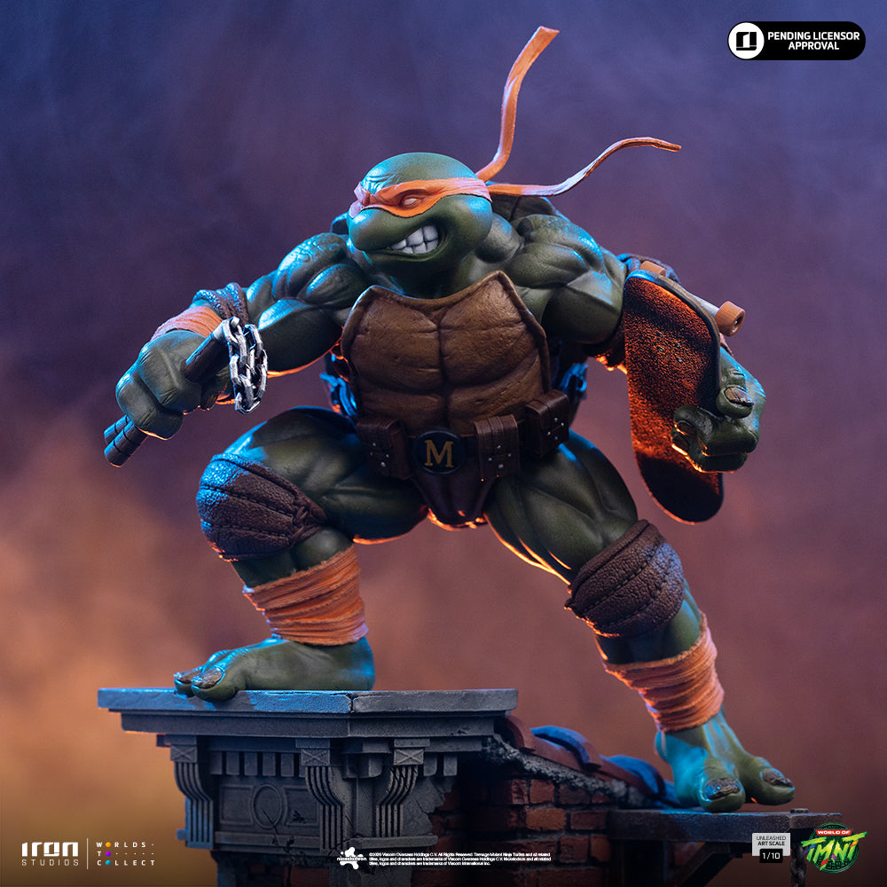 Voucher Pré-venda - Estátua Michelangelo - Teenage Mutant Ninja Turtles - Art Scale 1/10 - Iron Studios