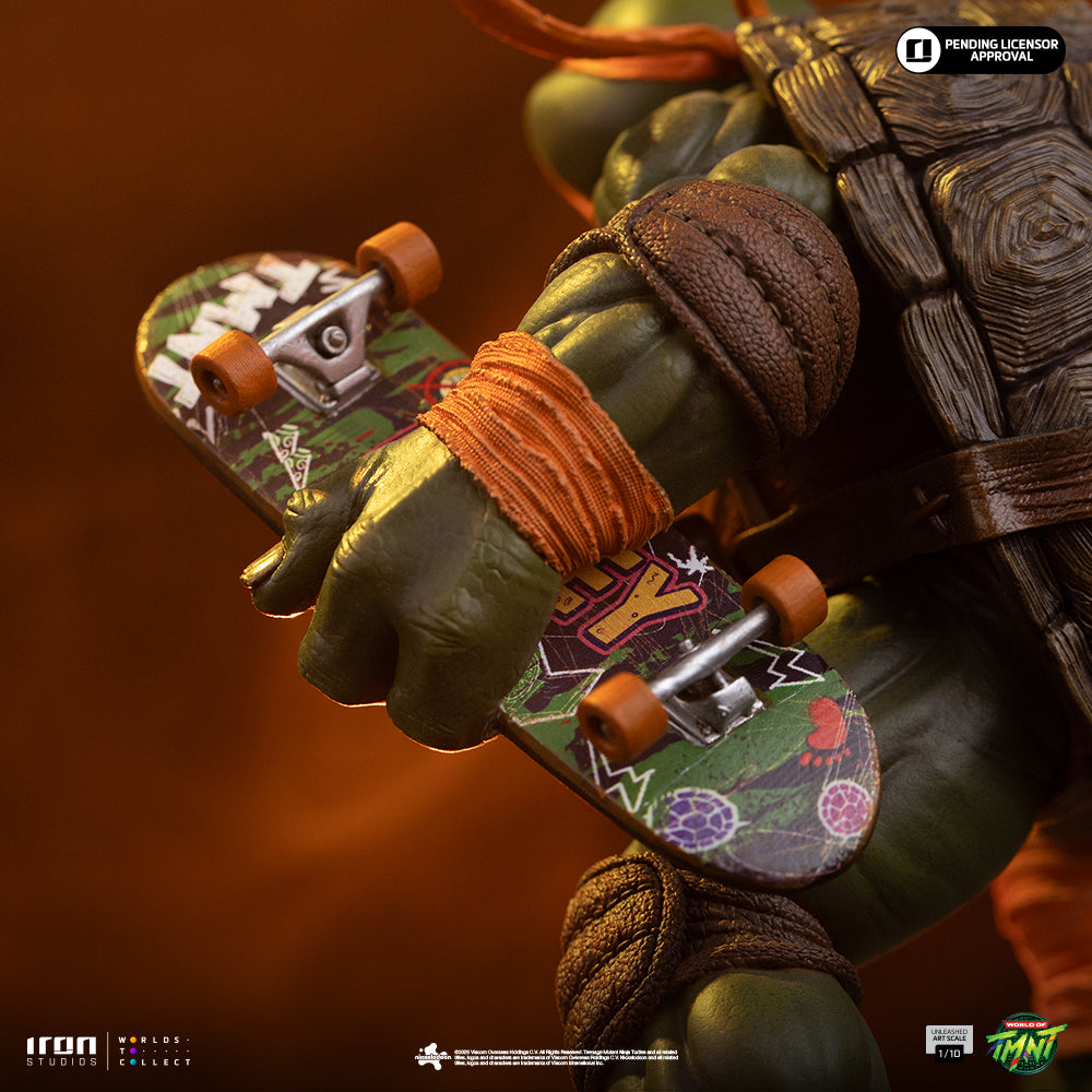 Voucher Pré-venda - Estátua Michelangelo - Teenage Mutant Ninja Turtles - Art Scale 1/10 - Iron Studios
