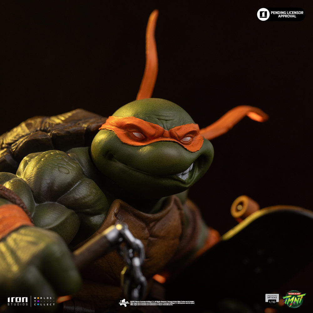 Voucher Pré-venda - Estátua Michelangelo - Teenage Mutant Ninja Turtles - Art Scale 1/10 - Iron Studios