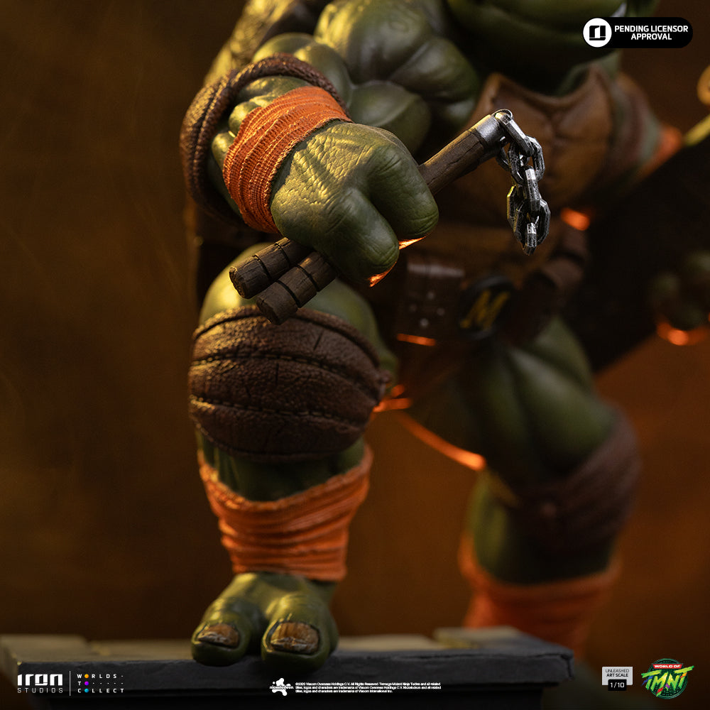 Voucher Pré-venda - Estátua Michelangelo - Teenage Mutant Ninja Turtles - Art Scale 1/10 - Iron Studios