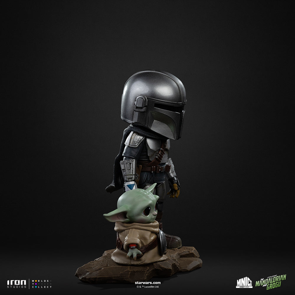 Voucher Pré-venda - Estátua Mandalorian and Grogu - The Mandalorian and Grogu Movie - MiniCo - Iron Studios