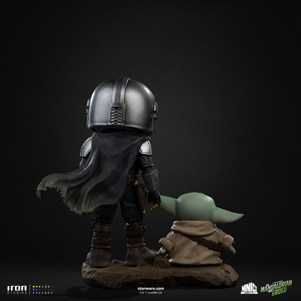 Voucher Pré-venda - Estátua Mandalorian and Grogu - The Mandalorian and Grogu Movie - MiniCo - Iron Studios