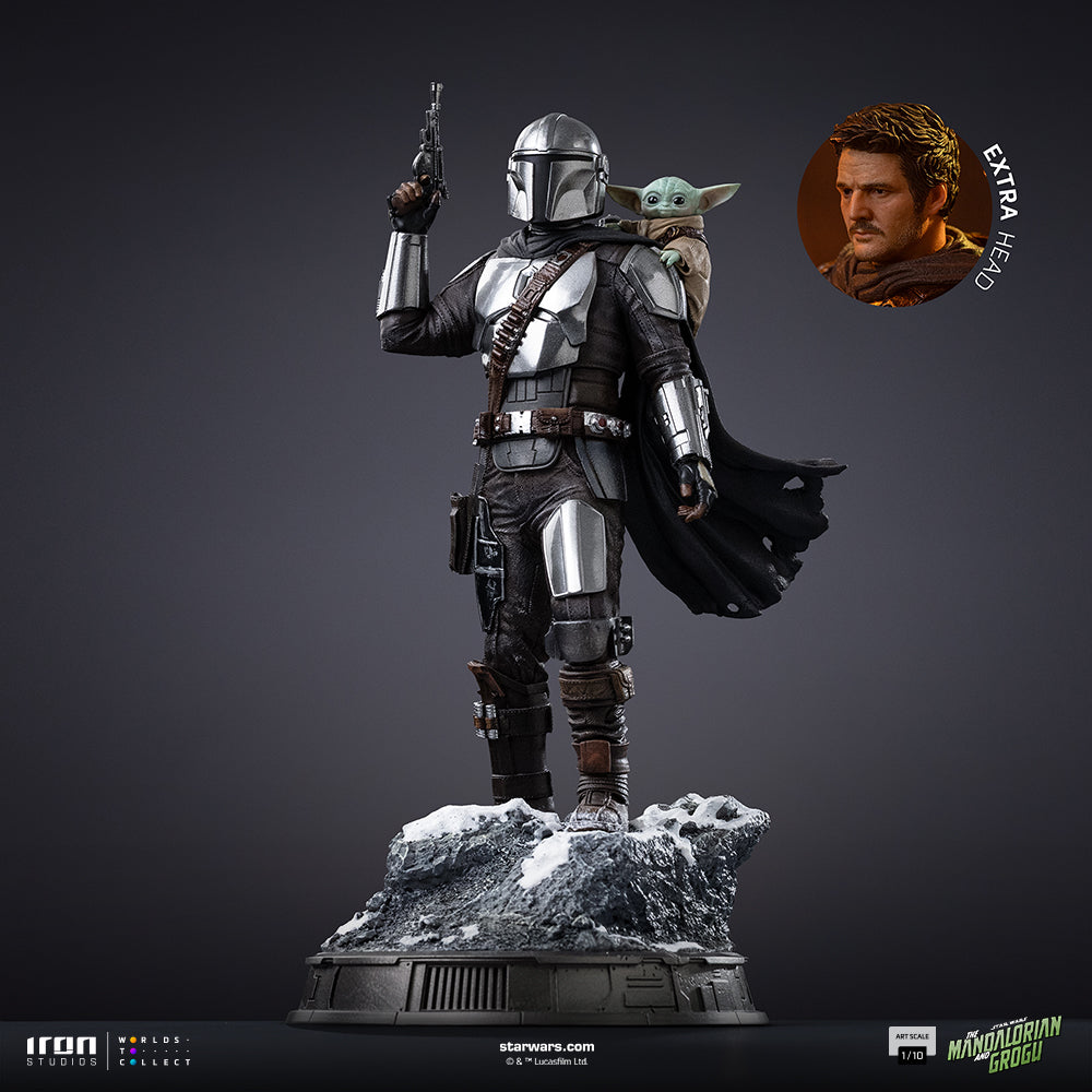 SF・ファンタジー・ホラー The Mandalorian and Grogu Statue Figure Voucher Pré-venda - Estátua Mandalorian and Grogu - The