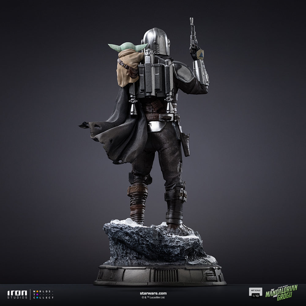 SF・ファンタジー・ホラー The Mandalorian and Grogu Statue Figure Voucher Pré-venda - Estátua Mandalorian and Grogu - The