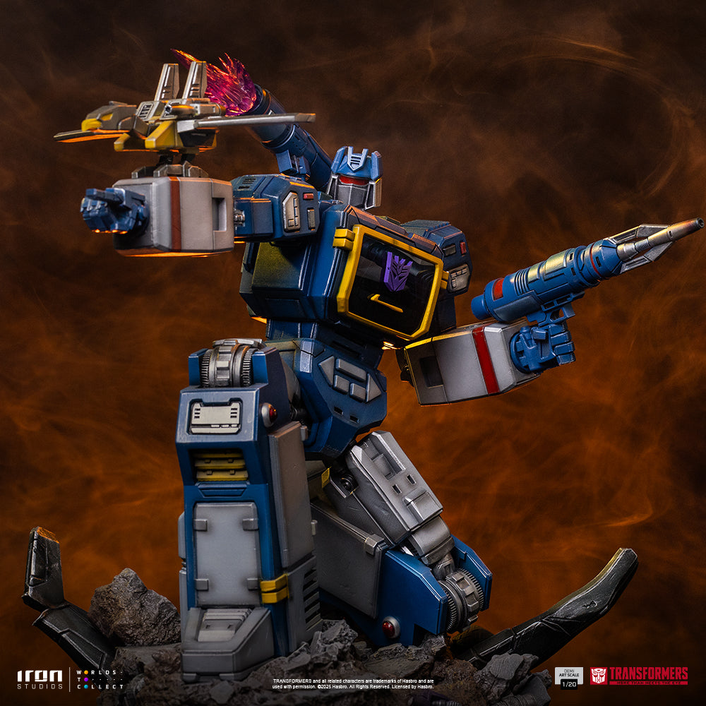Estátua Soundwave - Transformers - Demi Art Scale 1/20 - Iron Studios