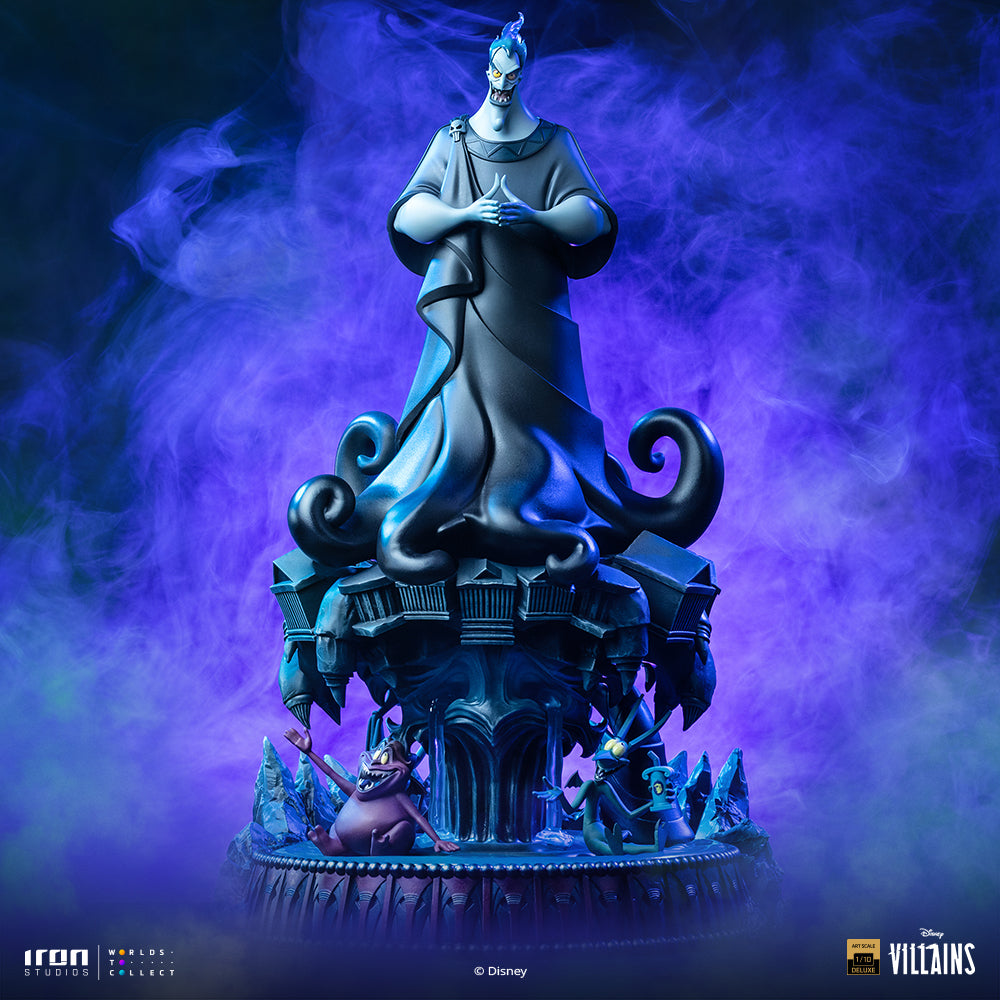 Voucher Pré-venda - Estátua Hades Deluxe - Disney's Villains - Art Scale 1/10 - Iron Studios
