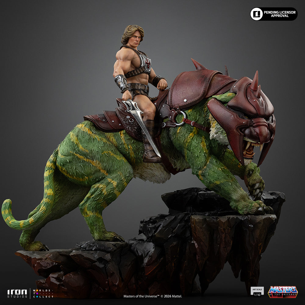 Voucher Pré-Venda - Estátua He-Man and Battle Cat - Masters of the Universe Movie - Deluxe Art Scale 1/10 - Iron Studios