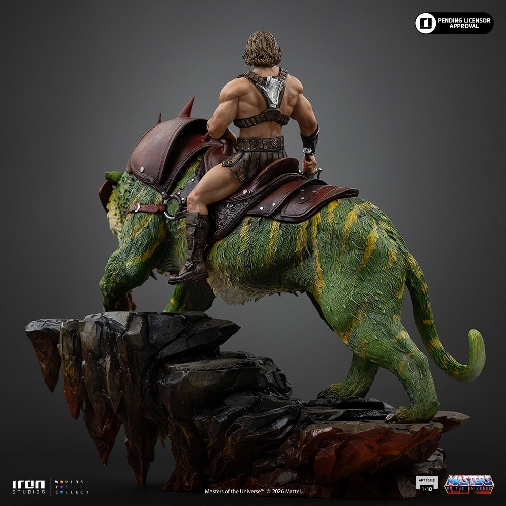 Voucher Pré-Venda - Estátua He-Man and Battle Cat - Masters of the Universe Movie - Deluxe Art Scale 1/10 - Iron Studios