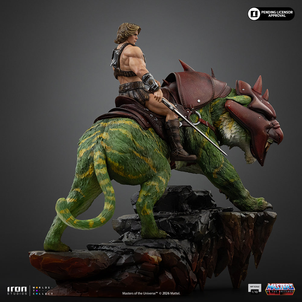Voucher Pré-Venda - Estátua He-Man and Battle Cat - Masters of the Universe Movie - Deluxe Art Scale 1/10 - Iron Studios