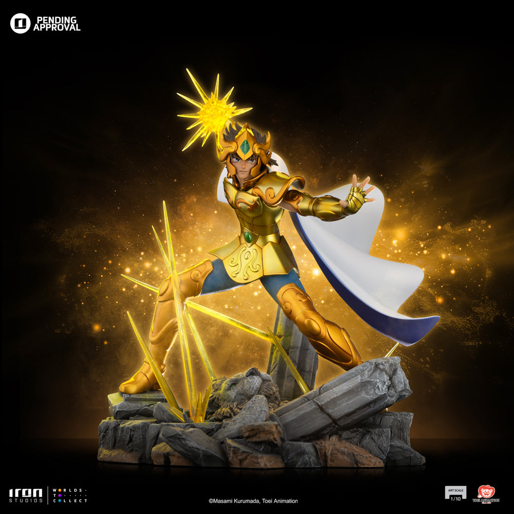 Estátua Leo Aiolia - Saint Seiya - Art Scale 1/10 - Iron Studios
