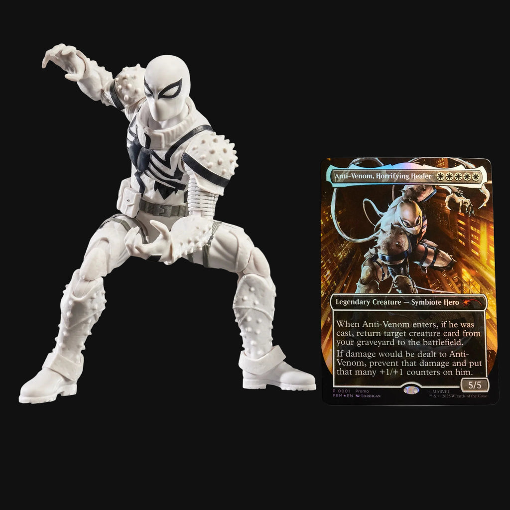 Figura Agent Anti-Venom - Marvel Legends Series Magic: The Gathering Battle - Hasbro