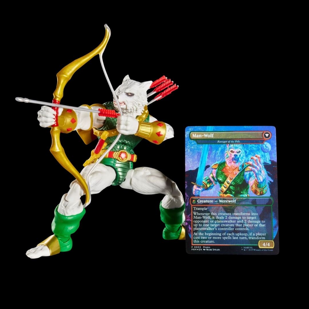 Figura Man Wolf - Marvel Legends Series Magic: The Gathering