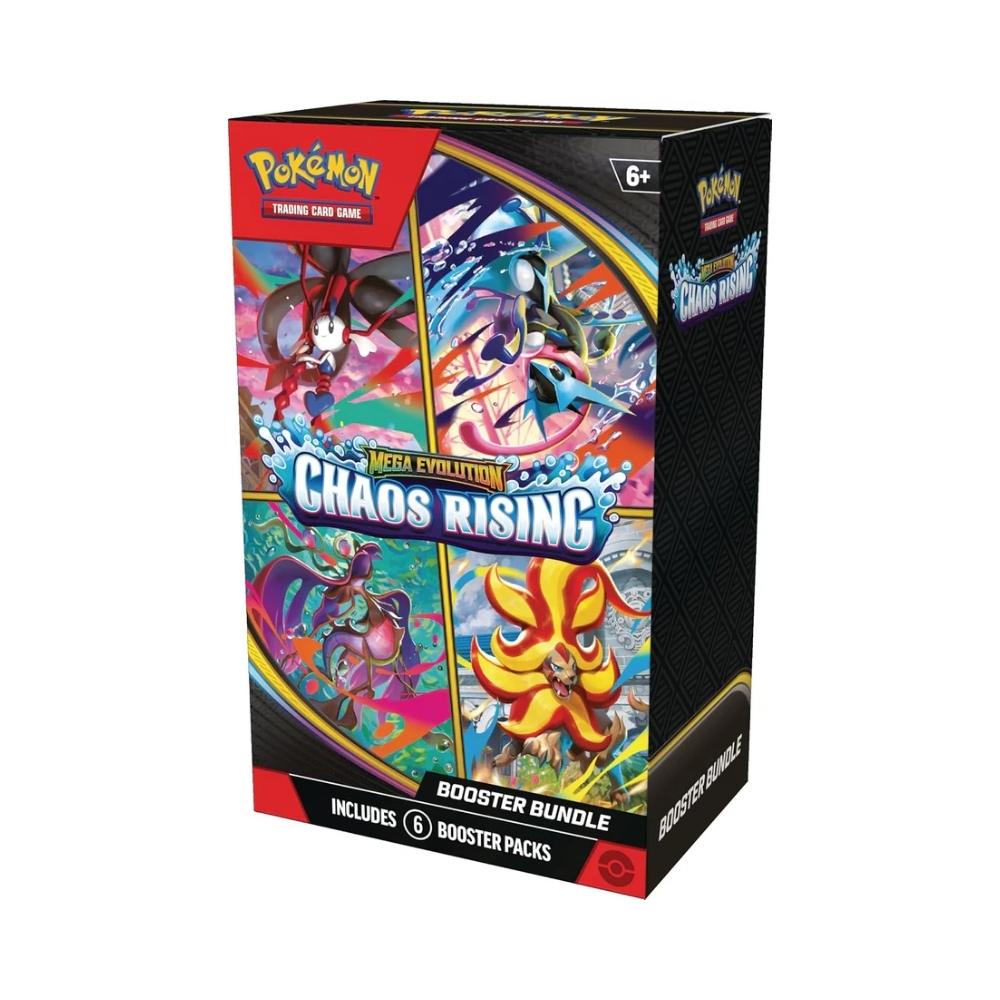 Pokemon TCG: Mega Evolution - Chaos Rising - Booster Bundle - Ingles - Galapagos
